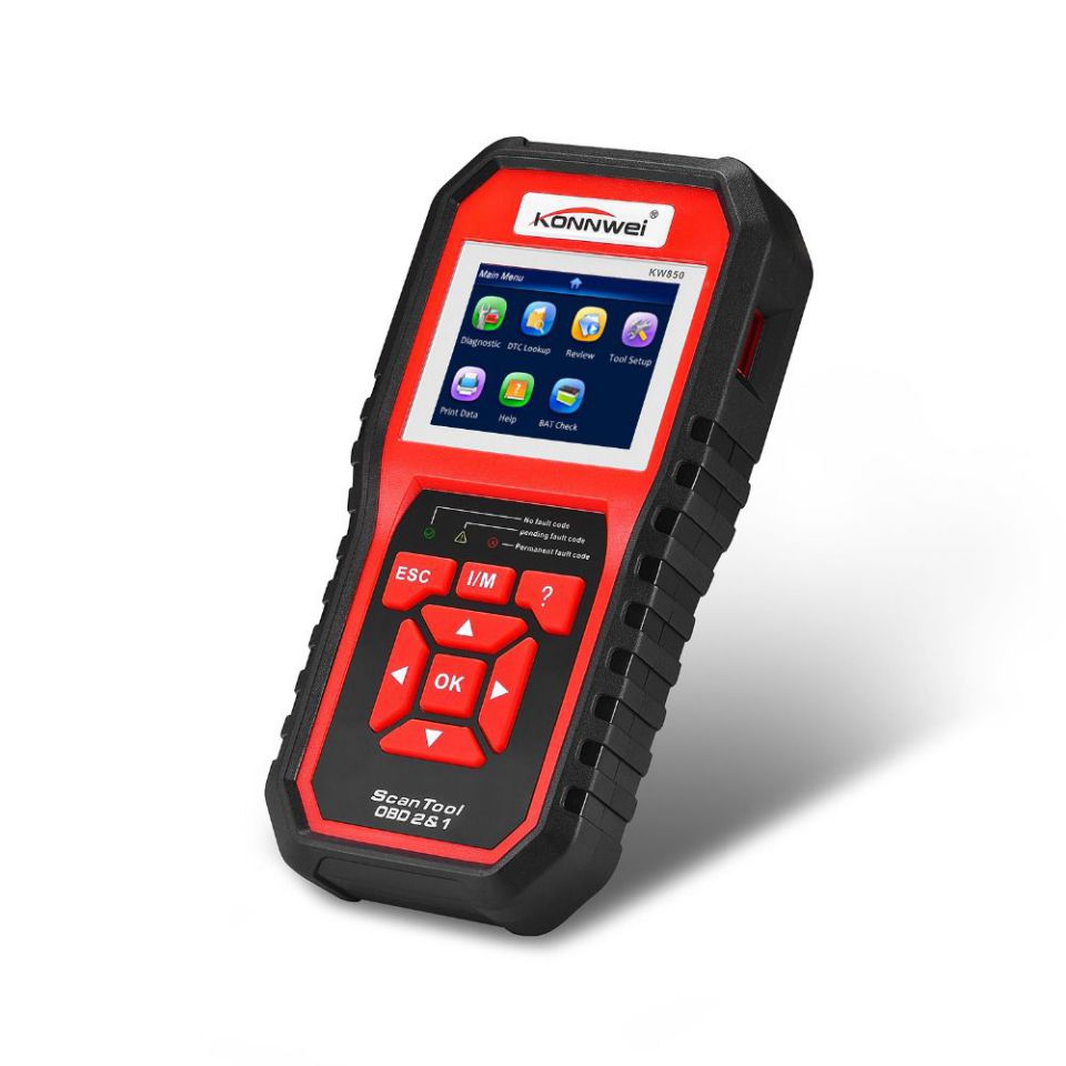 KW850 OBD2 EOBD Car Fault Code Reader