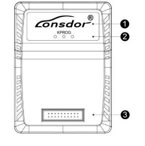 KPROG Adapter front Appearance: