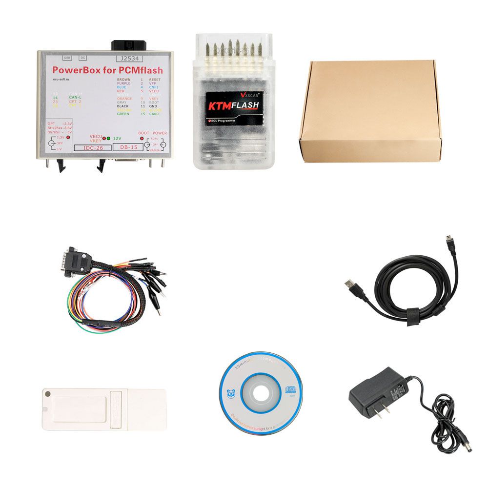 KTMflash ECU Programmer & Transmission Power Upgrade Tool Support V-A-G DQ200 DQ250 Infineon Bosch & 271 MSV80 MSV90