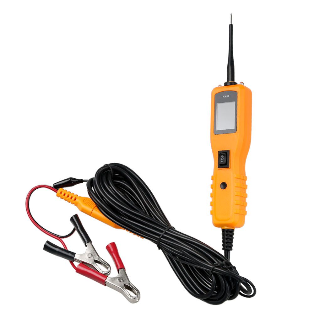 KZYEE KM10 Power Circuit Probe Kit Automotive Circuit Tester with Auto Electrical System Testing Functions