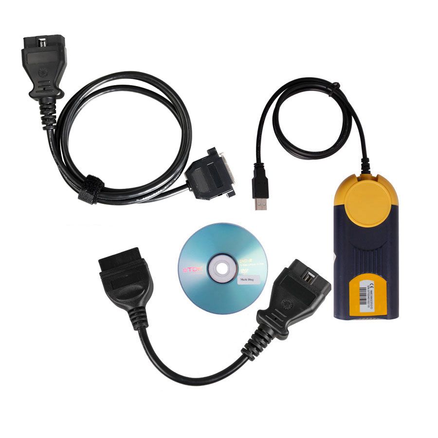 Multi-Diag Access J2534 2013.02V Universal OBDII Diagnostic Tool