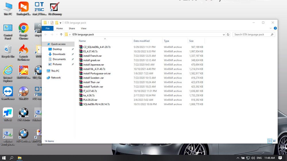 V2023.6 BMW ICOM Software 1TB SSD ISTA-D 4.41.30 ISTA-P 70.0.200 with Engineers Programming with Win10 System