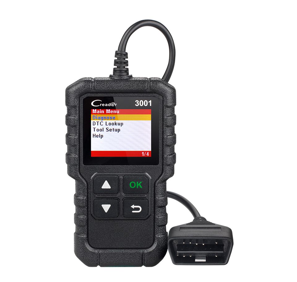 LAUNCH X431 CR3001 OBD 2 CAR Code Reader Support Full OBDII/EOBD Launch Creader 3001 CR3001 Auto Scanner PK AD310 NL100 ELM327