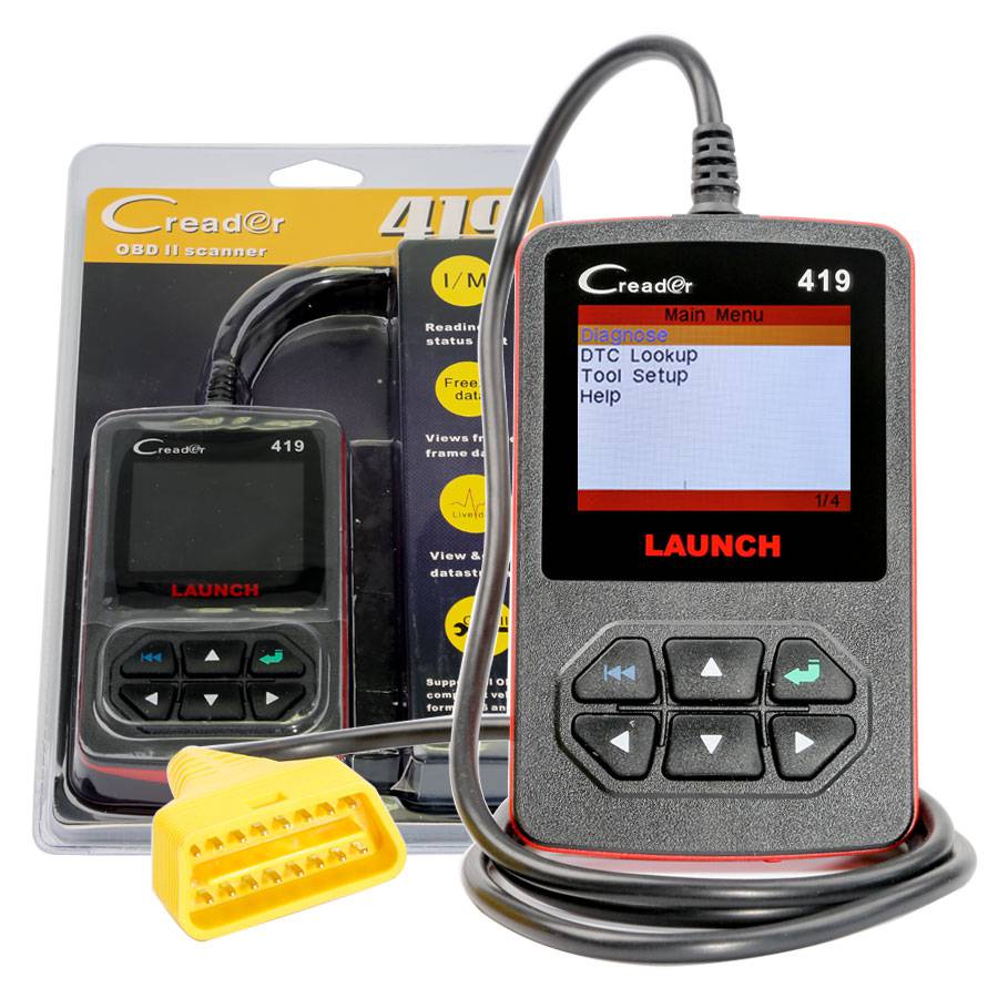 Launch CReader 419 DIY Scanner OBDII/EOBD Code Reader