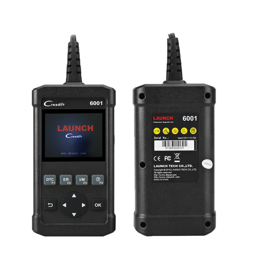 Launch CReader 6001 Full OBDII OBD2 functions Support O2 Sensor Test