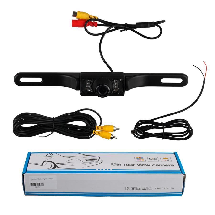 License Plate Night Vision Car Rear View Backup Camera