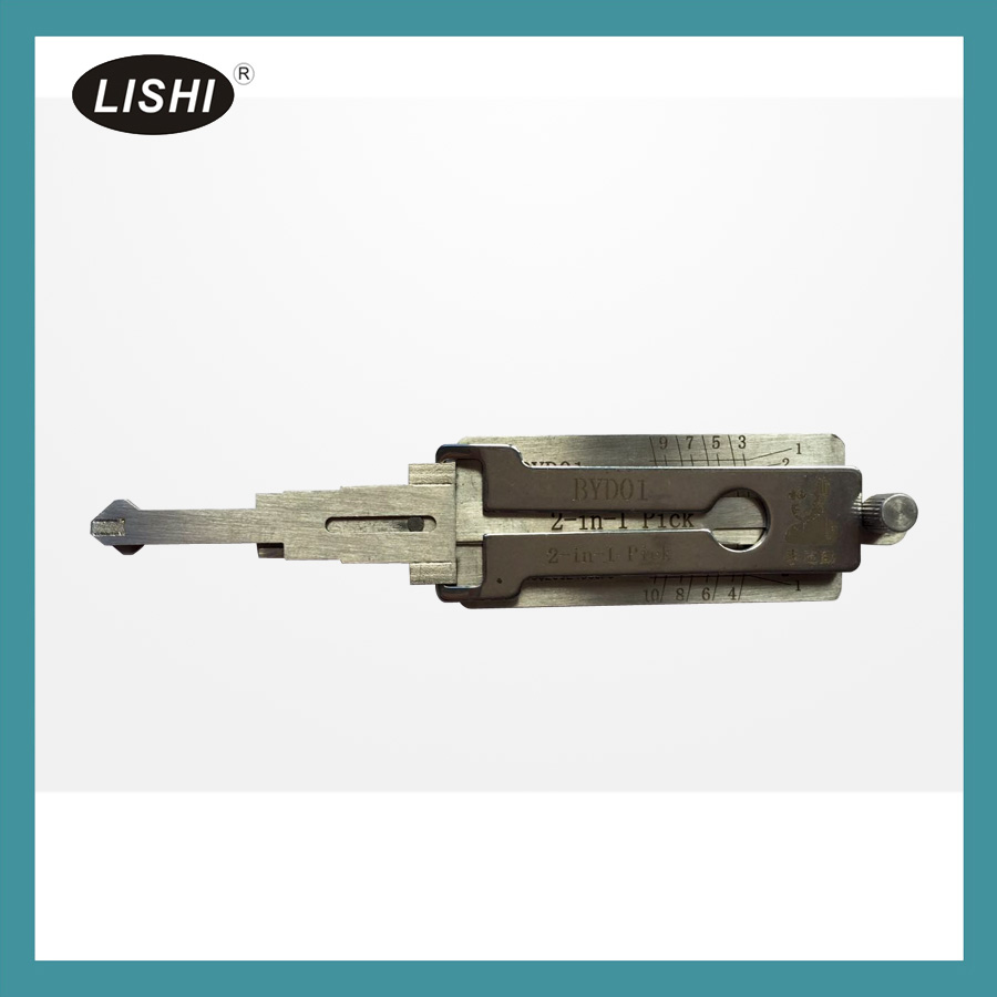 LISHI BYDO1 2 In 1 Auto Pick And Decoder(left) For BYD