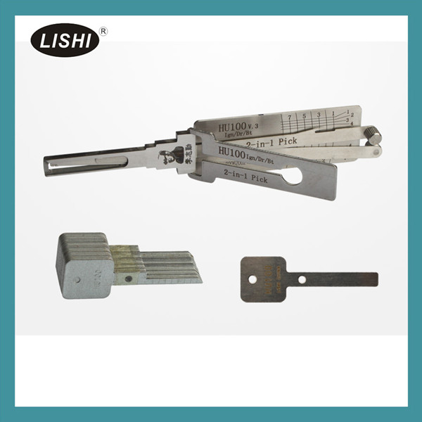 LISHI  Decoder picks new OPEL HU100 2 IN 1