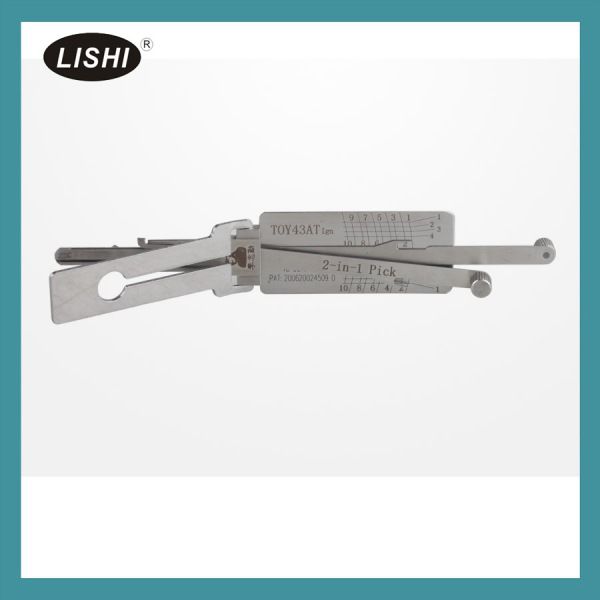 LISHI Toyota TOY43AT(IGN) 2-in-1 Auto Pick and Decoder