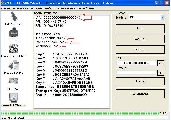 Mercedes ME9.7 ME 9.7 ECU ECM Engine Computer