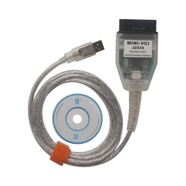 MINI VCI for TOYOTA V13.00.022 Single Cable Support Toyota TIS OEM Diagnostic Software