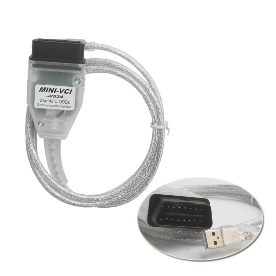 MINI VCI FOR TOYOTA TIS Techstream Firmware V2.0.4 Single Cable Support VPW protocol