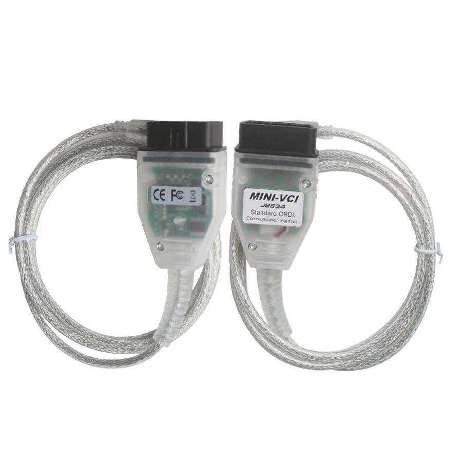 MINI VCI FOR TOYOTA TIS Techstream Firmware V2.0.4 Single Cable Support VPW protocol