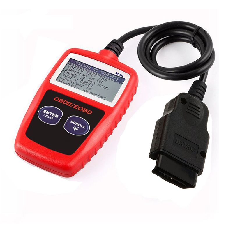 MS309 OBD2 OBDII EOBD Scanner Car Code Reader Data Tester Scan Diagnostic Tool