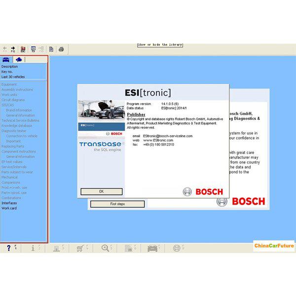 New BOSCH ESI (tronic) 2014.1