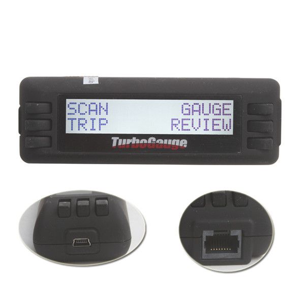 TurboGauge IV Auto Computer Scan Tool Digital Gauge 4 in 1