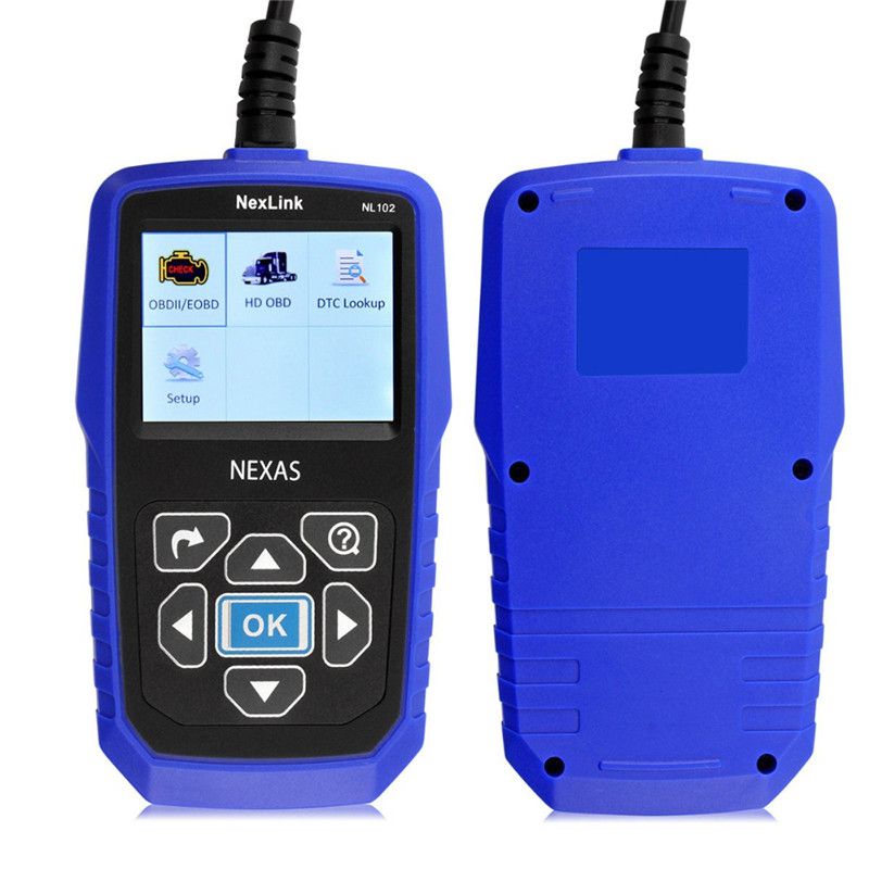 Heavy Duty Truck Diagnostic Scanner NEXAS NL102 OBD OBD2 for Volvo Scania Renault Truck Diesel Engine ABS Brake Diagnostic Tool