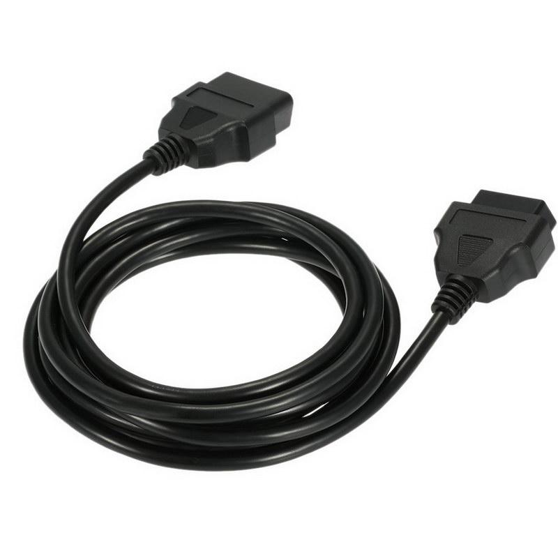 OBD-II OBD2 16pin Male to Female Diagnostic Extension Cable 3M