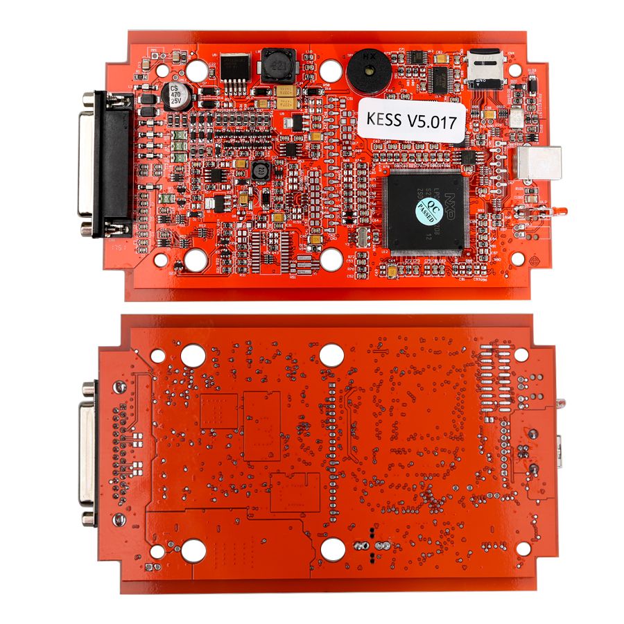 Online Version Kess V5.017 with Red PCB Support 140 Protocol No Token Limited