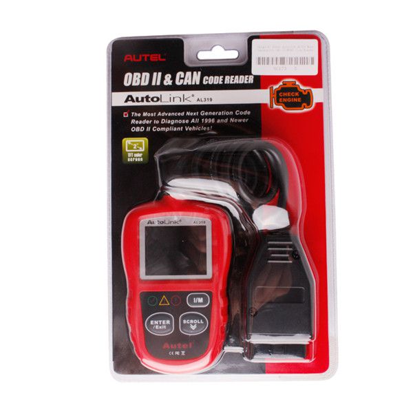 Original Autel AutoLink AL319 Next Generation OBD II/EOBD Code Reader