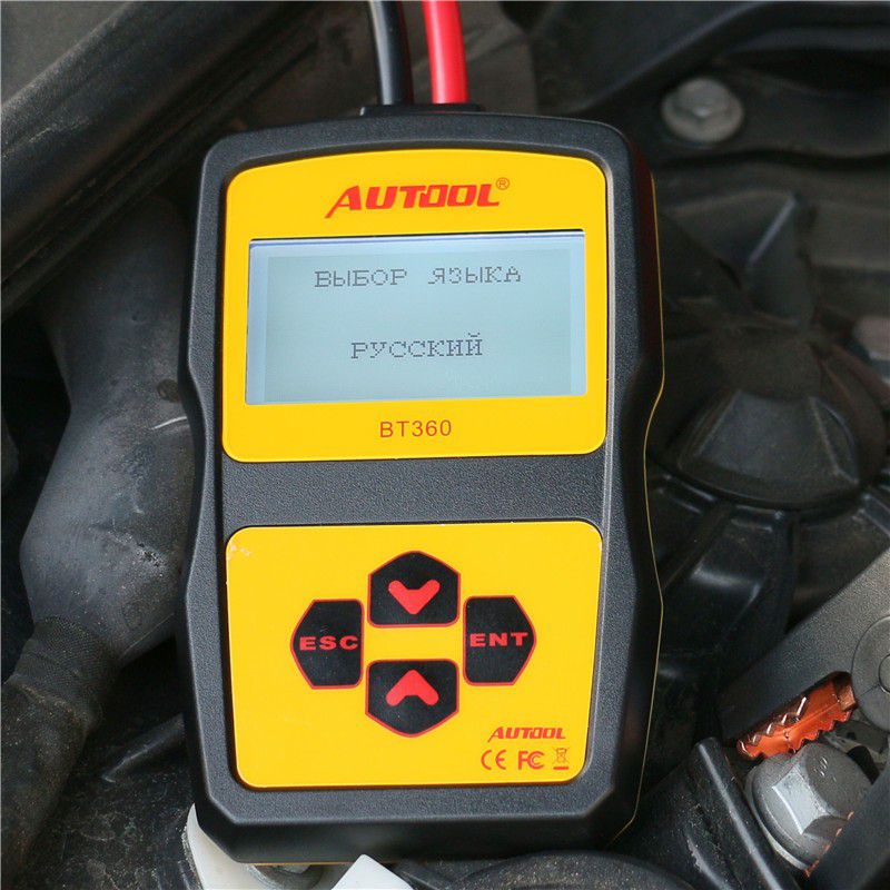 Original AUTOOL BT360  Battery Tester  with Portable Design