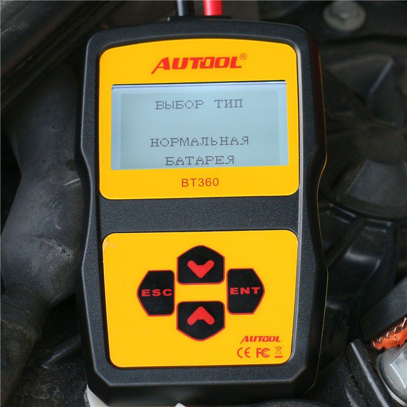 Original AUTOOL BT360  Battery Tester  with Portable Design