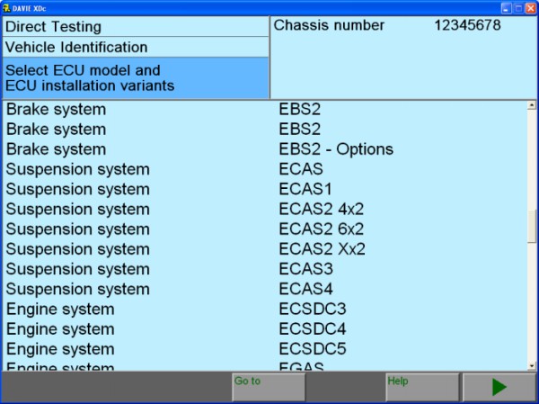 Original DAF VCI-560 KIT Software 7