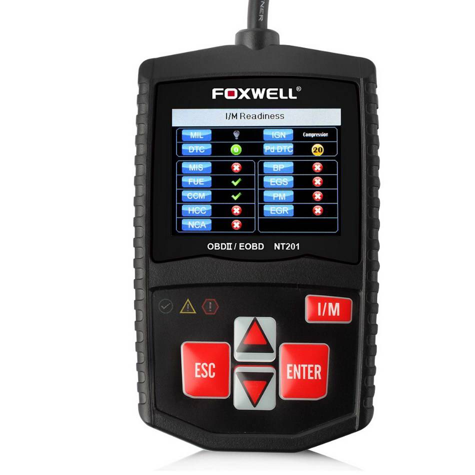 Original Foxwell NT201 Universal OBD2 EOBD CAN Scanner