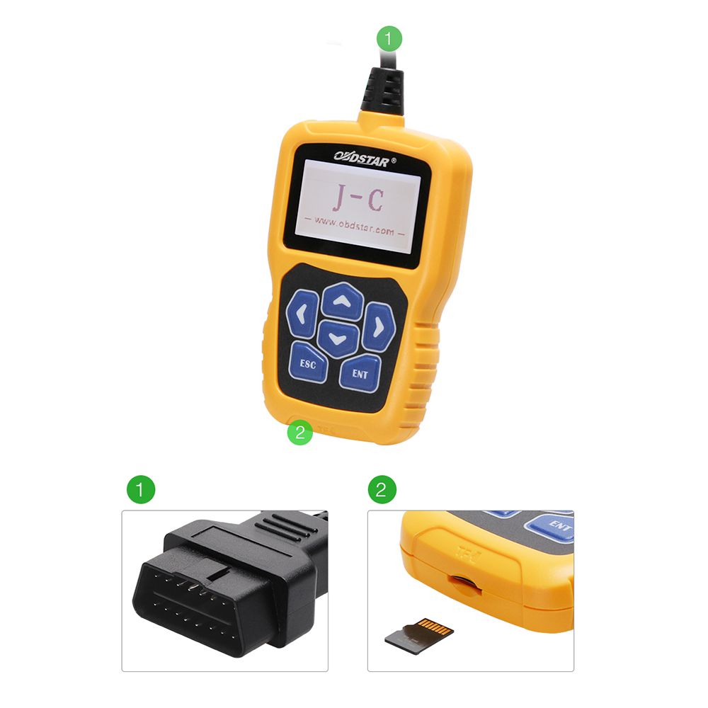 Original OBDSTAR J-C Pin Code Calculator Immobilizer tool