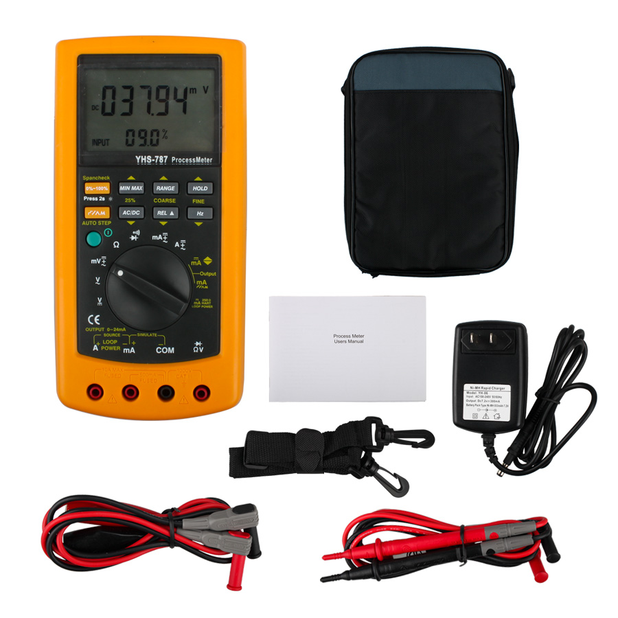 Original YHS-787 Digital Process Calibration Multimeter Tester