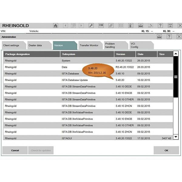 Perfect Version V2015.3 BMW ICOM ISTA-D 3.48.20 ISTA-P 3.55.1.001 Win8 System 256GB SSD Multi Language