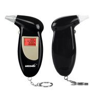 Professional safety LED display blowing Alcohol Tester Drunk driving test Portable alcohol detector Keychain sobriety tester