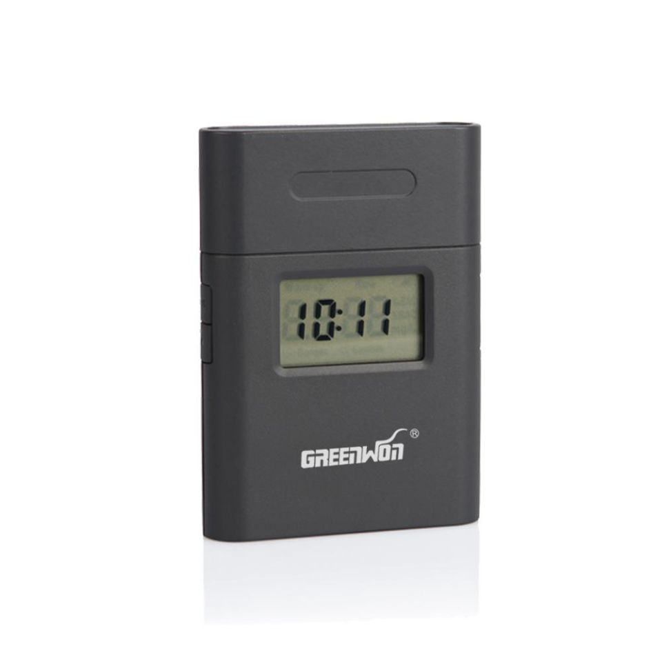 Portable 360 degree rotating mouthpiece red backlight Accurate Breath Alcohol Tester