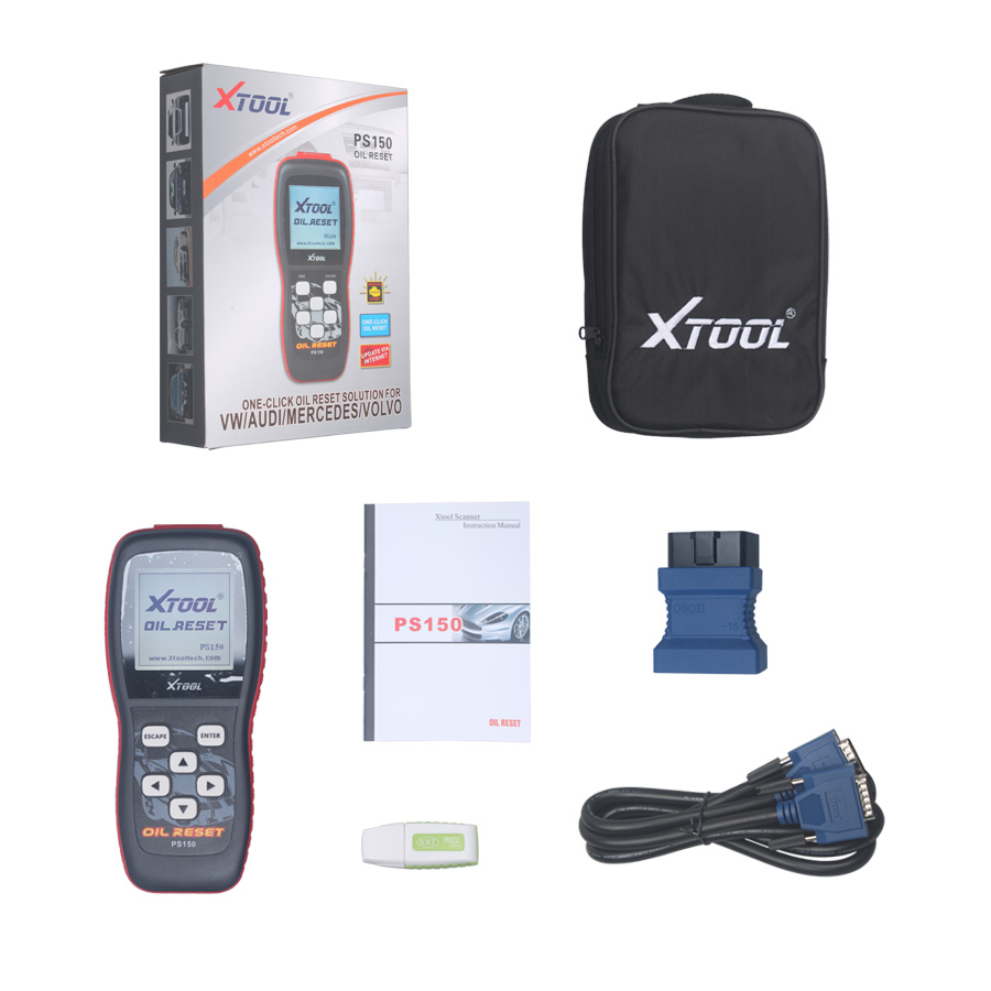 Original Xtool PS150 Oil reset tool obd2 obd ii diagnostic tool PS 150 Odometer correction tool service reset tool