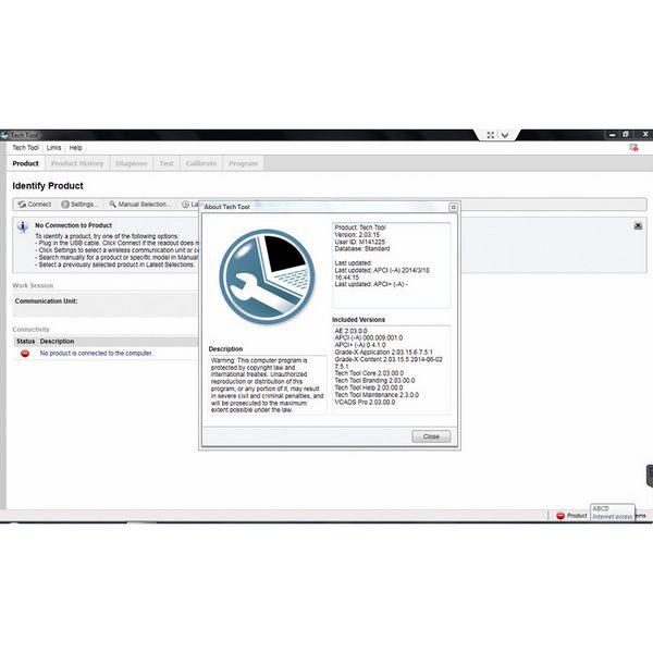 PTT Software 2.03/3.02 For Volvo 88890300 Vocom Interface