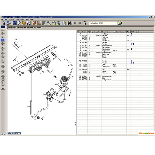 Scania Multi 2014 Spare Parts Catalog & Service Information