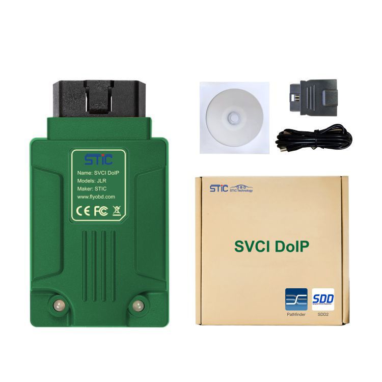 SVCI DoIP JLR Diagnostic Tool with PATHFINDER & JLR SDD V156 for Jaguar Land Rover 2005-2019 with Online Programming Function