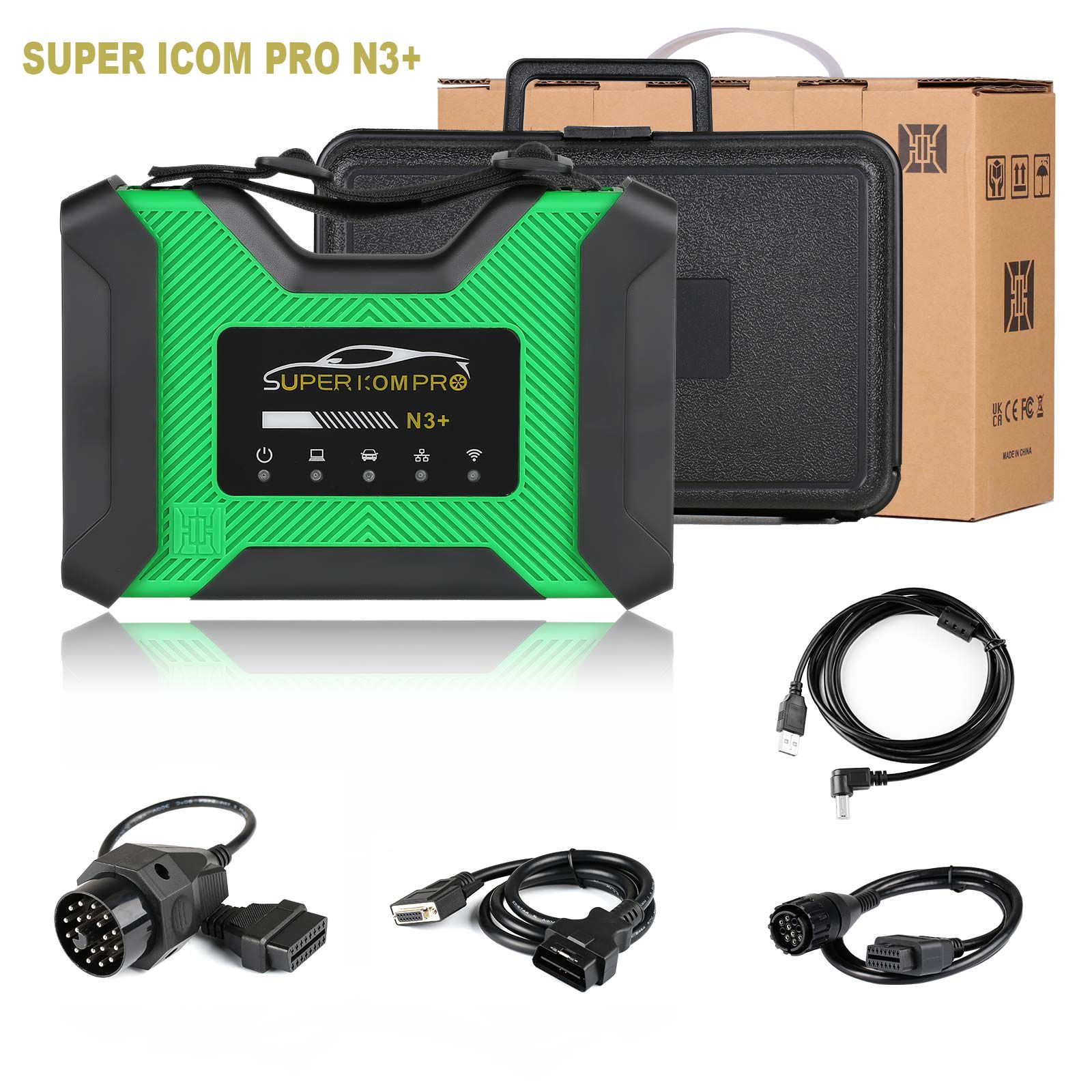 2023 Super ICOM PRO N3+ BMW Full Configuration Plastic Box Supports DoIP J2534 Compatible with Original BMW ICOM Software