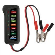 TIROL T16897 12V LED Digital Battery/Alternator Tester with 6 Led lights Display Indicates Condition