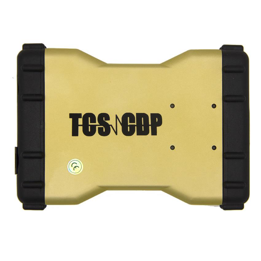 Promotion 2015.3 New TCS CDP+ Auto Diagnostic Tool Yellow Version Without Bluetooth