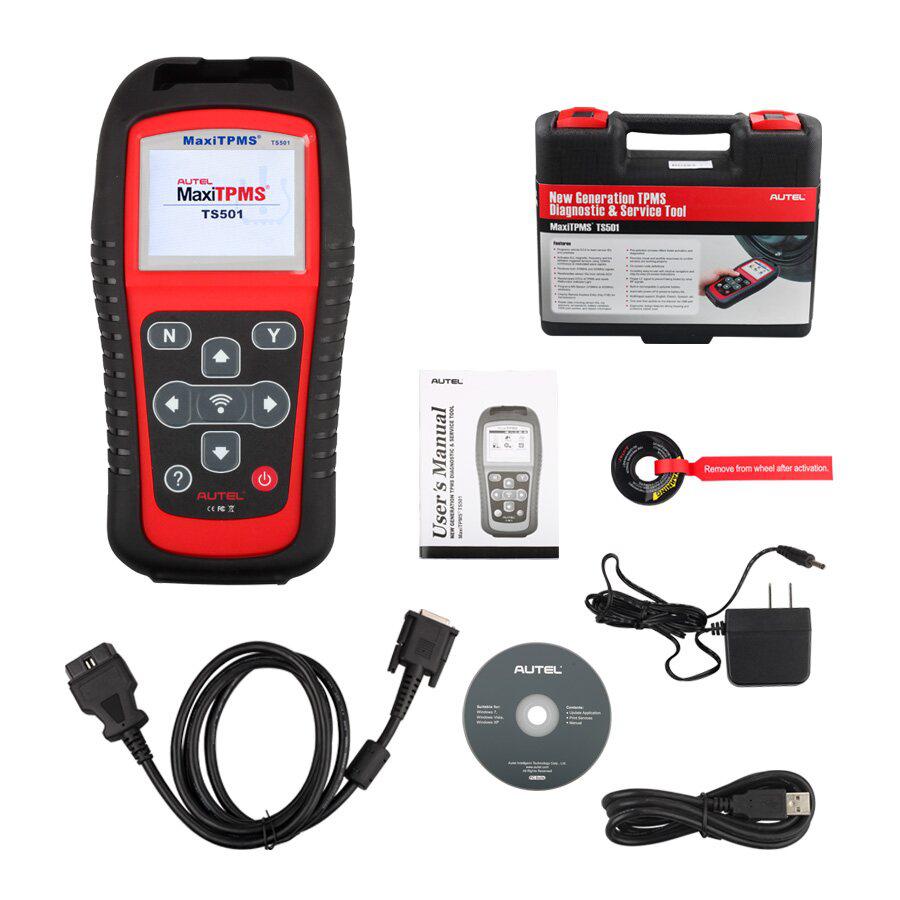 Autel MaxiTPMS TS501 TPMS Diagnostic And Service Tool Free Update Online