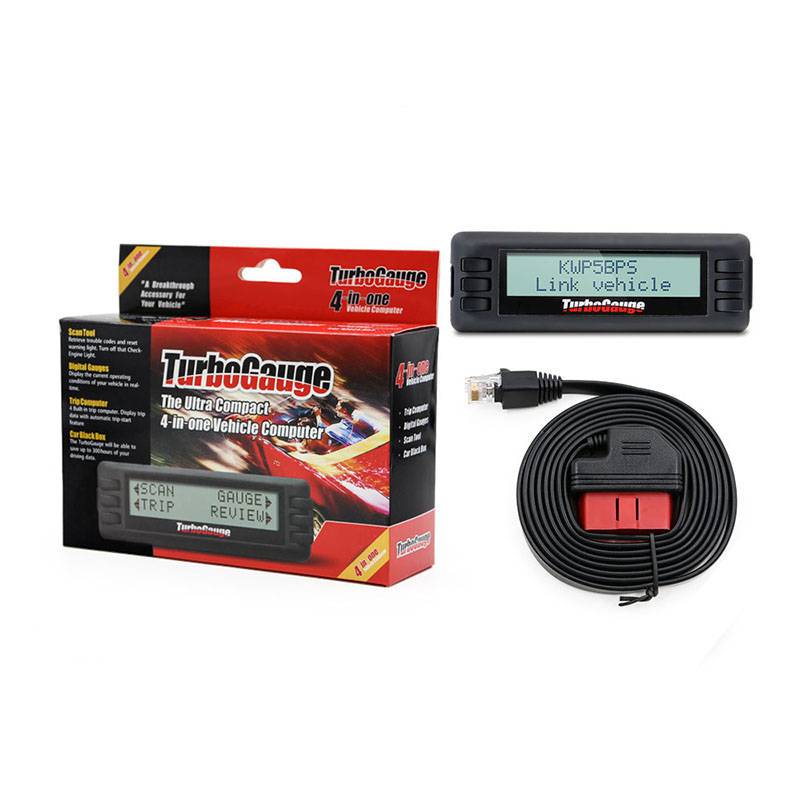 Newest TurboGauge IV Auto Computer Scan Tool Digital Gauge 4 in 1