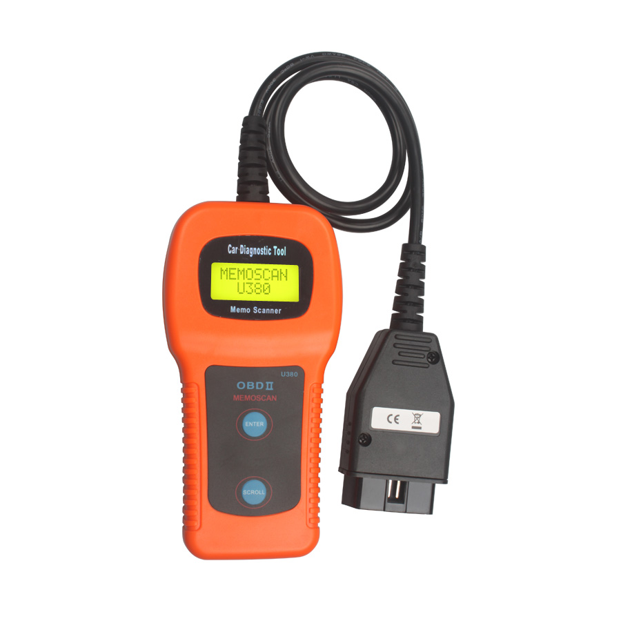 U380 OBDII OBD2 EOBD Engine Scanner Trouble Code Reader