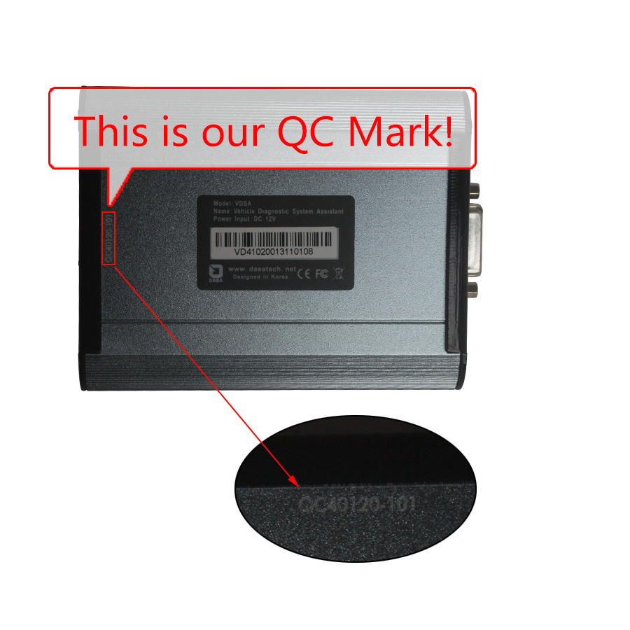 VDSA-HD ECU Diesel ECU Flashing Tool HDECU Truck Diagnosis Tool For Weichai, Xichai, Yuchai, Chaochai, Renault