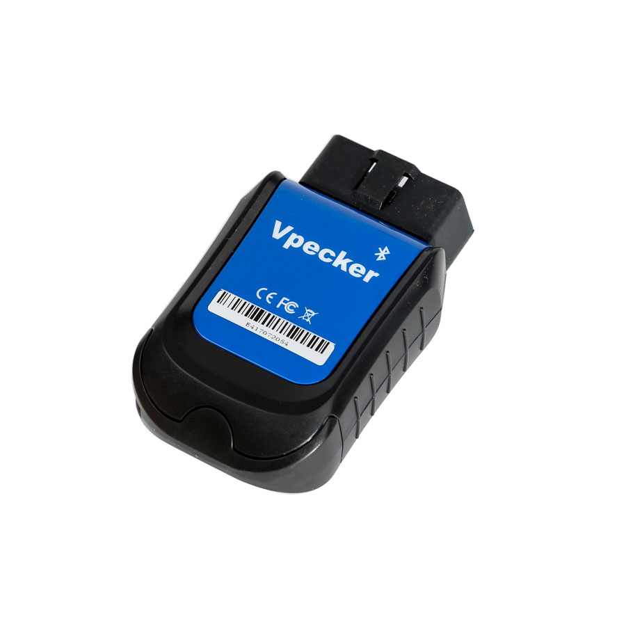 VPECKER E4 Phone Bluetooth Full System OBDII Scan Tool for Android Support ABS Bleeding/Battery/DPF/EPB/Injector/Oil Reset/TPMS