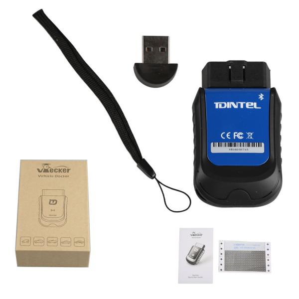 Bluetooth Version V9.2 VPECKER Easydiag OBDII Full Diagnostic Tool with Special Function Support WINDOWS 10