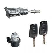 Newest Full Set Lock with 3-Button Keys of VW MQB