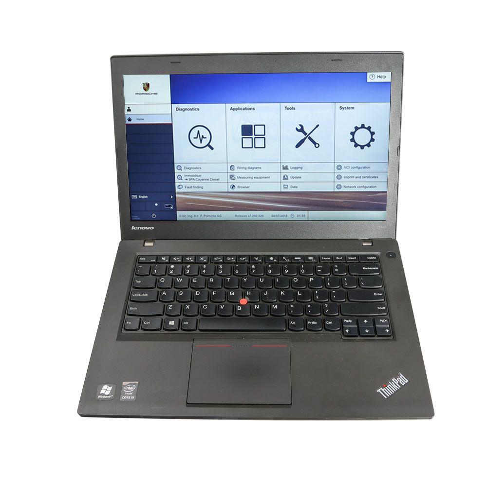 VXDIAG VCX-DoIP Porsche Piwis 3 III with V38.050.030 Piwis Software on Lenovo T440P Ready to Use