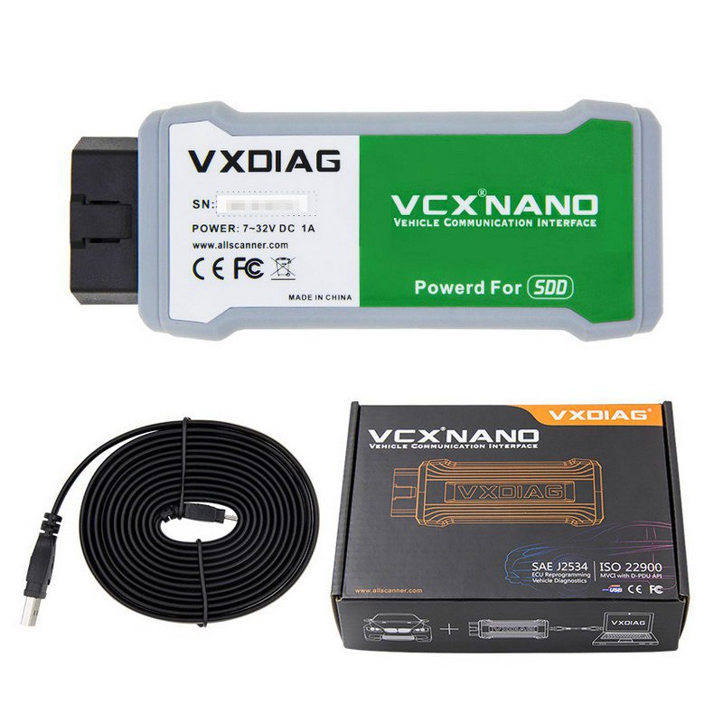 VXDIAG VCX NANO for Land Rover and Jaguar Software SDD V154 Offline Engineer Version