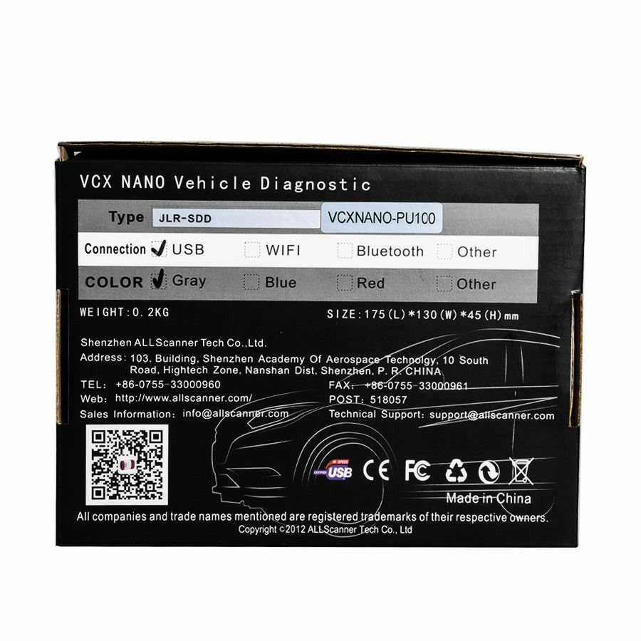 VXDIAG VCX NANO for Land Rover and Jaguar Software V154 WIFI Version